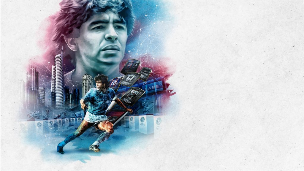 Diego Maradonas Leben für die World Football Collection als NFT+ verewigt